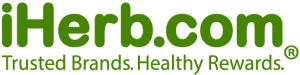 The iHerb green logo.